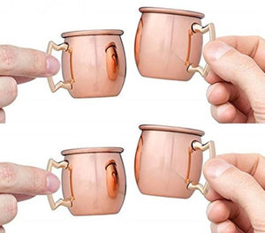 Hammered copper plated beer cup coffee cup bar drinkware uk-super gift online