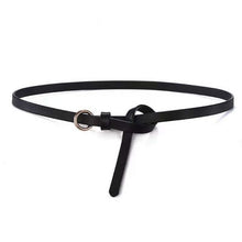 Load image into Gallery viewer, Skinny Waist Leather Belts For Women ¦ Elastic Women Chain Belts A Wine Lovers