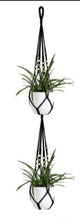Load image into Gallery viewer, macrame-rope-plants-hanger-handmade-macrame-pot-holder-home-gifts-rope-plants-hanger-macrame-pot-holder-rope-flower-pot-holder