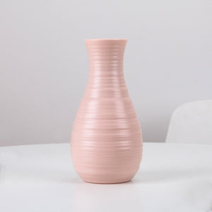 Nordic Style Origami Plastic Imitation Ceramic Flower Pot Home Decor 