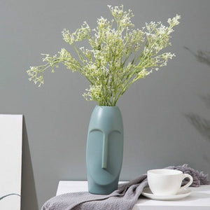 Nordic Style Origami Plastic Imitation Ceramic Flower Pot Home Decor 