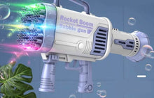 Load image into Gallery viewer, bubble machine-rocket boom bubble gun-bubble gatling gun uk-bubble gun toy-bubble gun blaster-big bubble gun machine