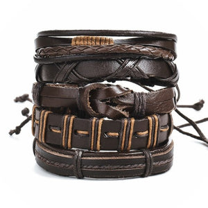 Braided Leather Bracelet ¦ Turkish Eye Wristband Leather Bracelets Gift