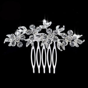 Bridal Hair Comb ¦ Wedding Hair Comb ¦ Flower Pearl & Crystal Combs Super Gift Online