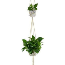 Load image into Gallery viewer, Rope Plants Hanger ¦ Cotton Rope Flower Pot Holder ¦ Home Decor 
