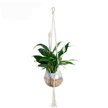 Load image into Gallery viewer, Rope Plants Hanger ¦ Cotton Rope Flower Pot Holder ¦ Home Decor 