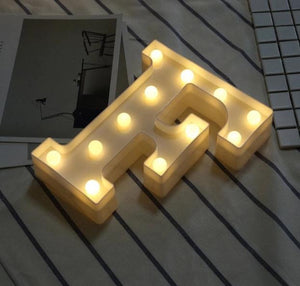 Light Up Letters ¦ LED Letter Night Light ¦ Alphabet LED Letters Nights
