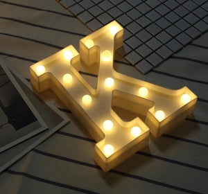 Light Up Letters-LED Letter Night Light-Alphabet LED Letters Nights-Super Gift Online