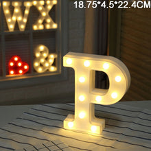 Load image into Gallery viewer, Light Up Letters ¦ LED Letter Night Light ¦ Alphabet LED Letters Nights - A Wine Lovers