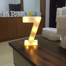 Load image into Gallery viewer, Light Up Letters ¦ LED Letter Night Light ¦ Alphabet LED Letters Nights 
