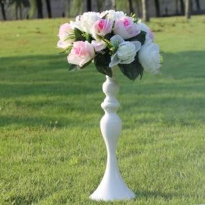 Wedding Candle Holders Road Lead Flower Rack-Tall Wedding Centerpiece 