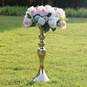Wedding Candle Holders Road Lead Flower Rack-Tall Wedding Centerpiece 
