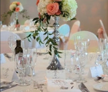 Load image into Gallery viewer, wedding-candle-holders-road-lead-flower-rack-tall-wedding-centerpiece