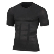 Load image into Gallery viewer, Men&#39;s Compression T-Shirt-Compression Muscle Fitness T-shirt 