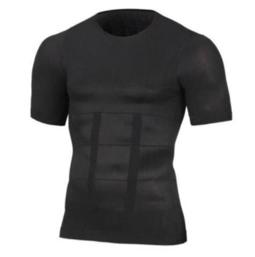 Men's Compression T-Shirt-Compression Muscle Fitness T-shirt 
