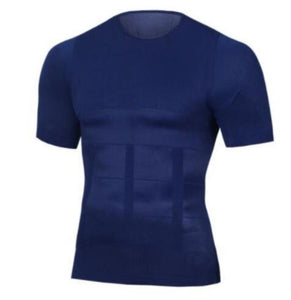 Men's Compression T-Shirt-Compression Muscle Fitness T-shirt 