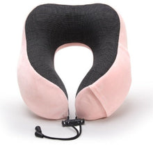 Load image into Gallery viewer, memory-foam-neck-cervical-pillow-for-airplane-travel-accessories-u-shape-travel-pillow-for-airplane-neck-pillow-travel-accessories-colors-comfortable-pillows-for-sleep