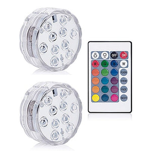 Submersible Led Lights with Remote ¦ Underwater Led Light for Swimming Pool