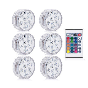 Submersible Led Lights with Remote ¦ Underwater Led Light for Swimming Pool