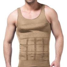 Load image into Gallery viewer,  mens compression vest for smooth silhouette