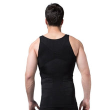 Load image into Gallery viewer, mens-slimming-vest-body-shaper-mens-tummy-body-slimming-shaper-slimming-body-shaper-tummy-shapewear-fat-burning-vest-modeling-underwear-corset-waist-trainer-muscle-girdle-shirt