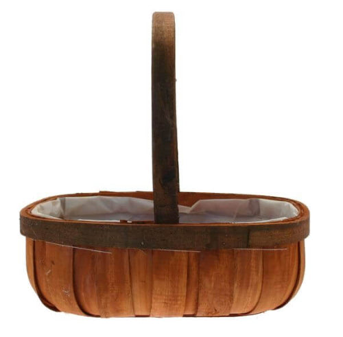  Rustic wicker trug basket for bridesmaid gifts and home decor