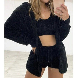 velvet-pajamas-set-tops-shorts-cardigan-nightwear-set-for-women-velvet-pajamas-set-tops-shorts-cardigan-pyjamas-set-for-her-womens-pyjama-sets-women-knitted-3-pieces-set-casual-coral-velvet-pajamas-set-sexy-cardigan-crop-tops-shorts-suit