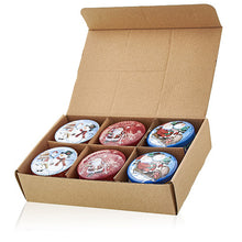 Load image into Gallery viewer, Eco-friendly scented candle gift set in tins