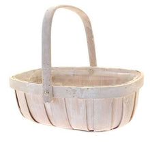 Load image into Gallery viewer, Bridesmaid wicker basket gift idea with flowers and ribbons