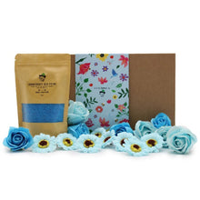 Load image into Gallery viewer, Soothing spa box set with Wild Hare bath salts and soaps